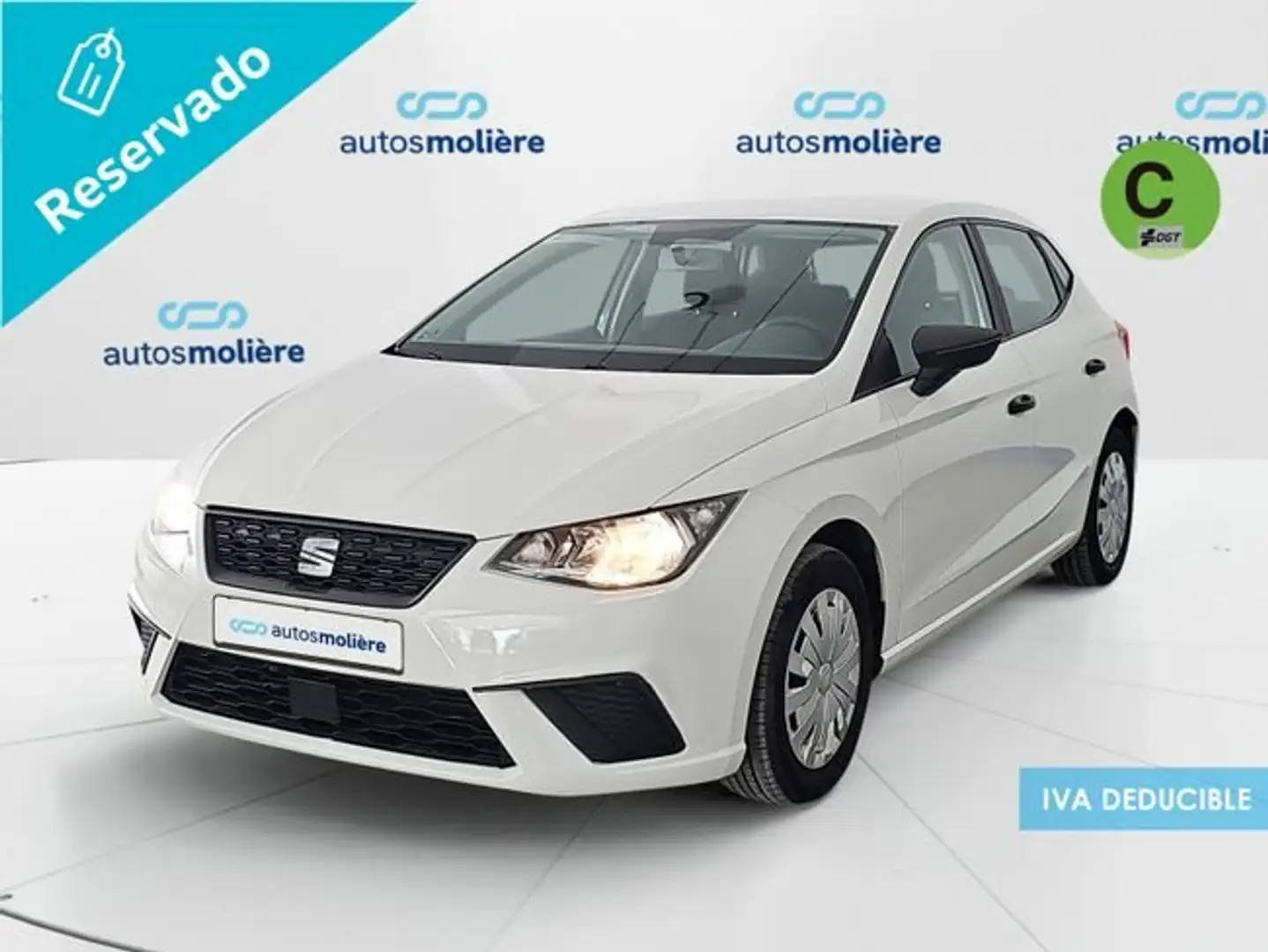 SEAT Ibiza 1.0 TSI S&S Reference Plus 95 Blanc - 1