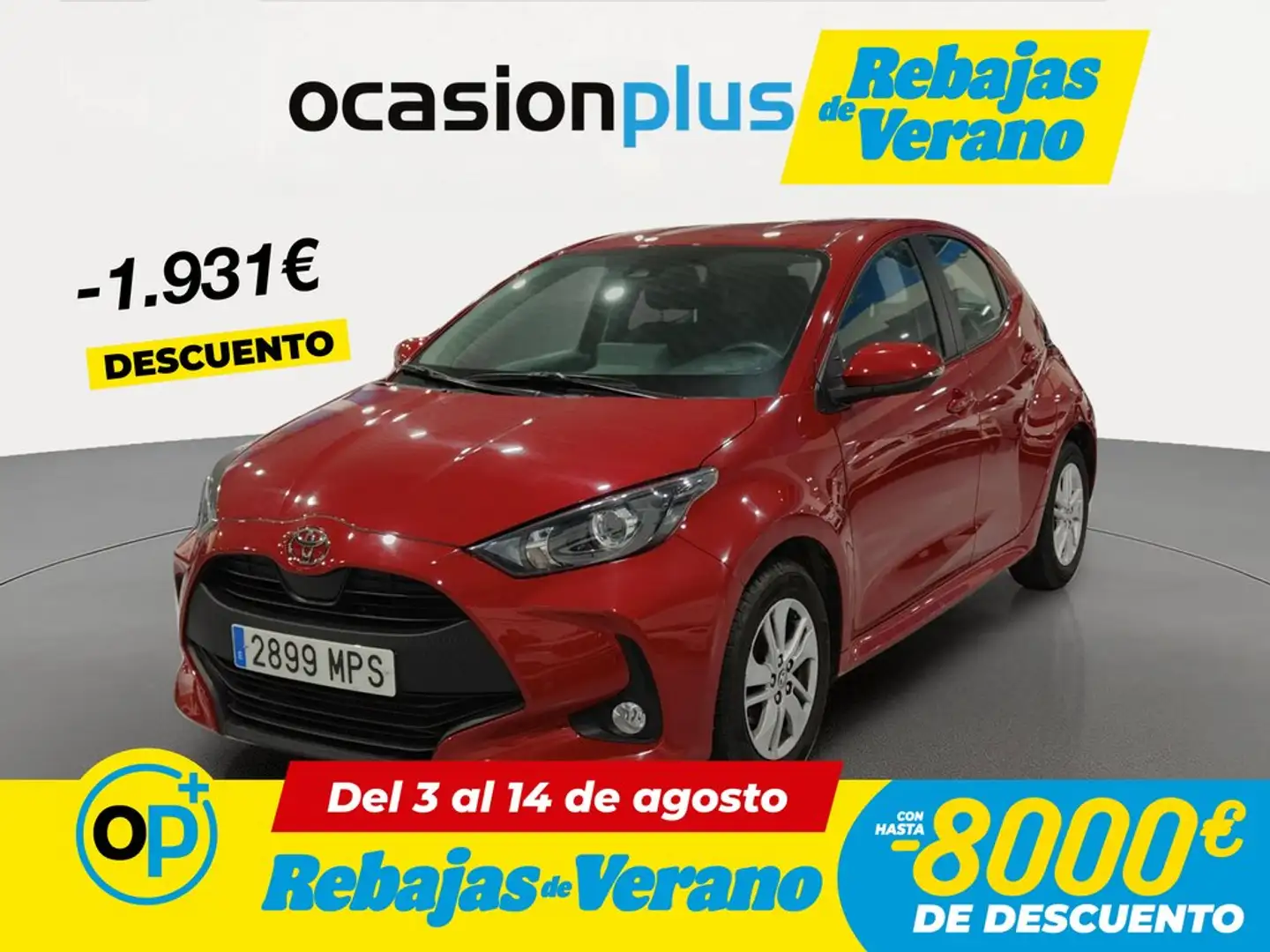 Toyota Yaris 125 S-Edition Rojo - 1
