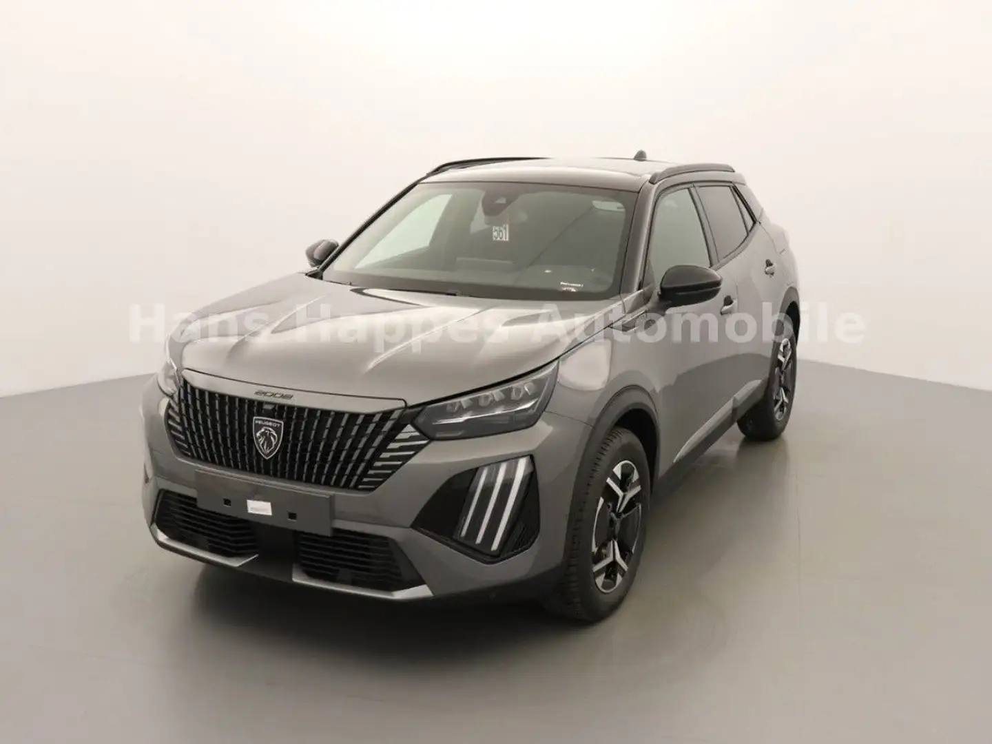 Peugeot 2008 Hybrid 145 GT Kamer Navi Allwetter Panorama Gris - 1