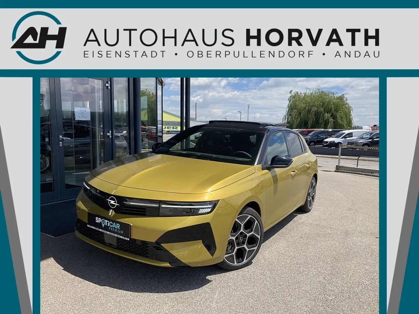 Opel Astra 1,2 Turbo MHEV Ultimate Aut. Gelb - 1