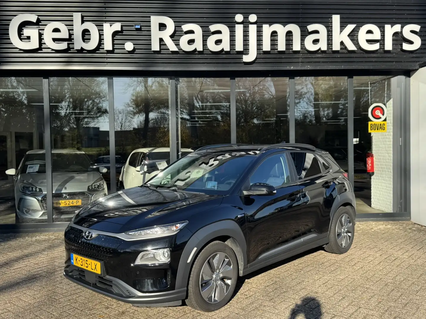 Hyundai KONA EV Premium Limited 64 kWh*3-Fase*100%SOH*ACC*Warmt Noir - 1