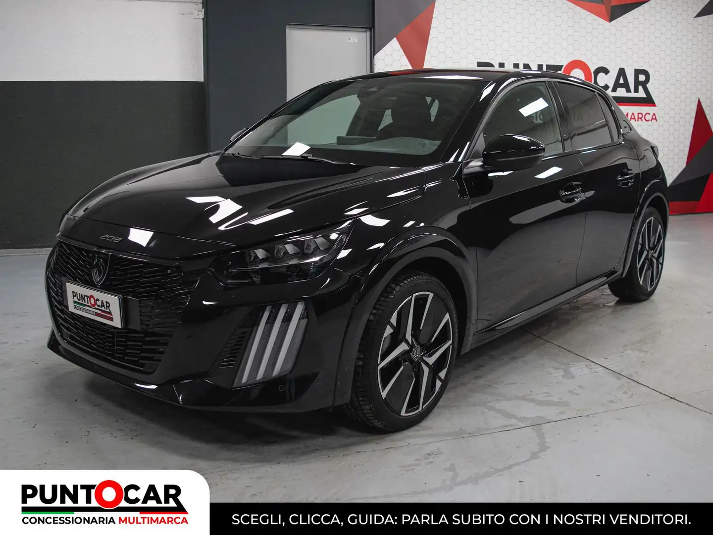 Peugeot 208 PureTech 100 Stop&Start 5 porte GT PROMO FLEX Noir - 1