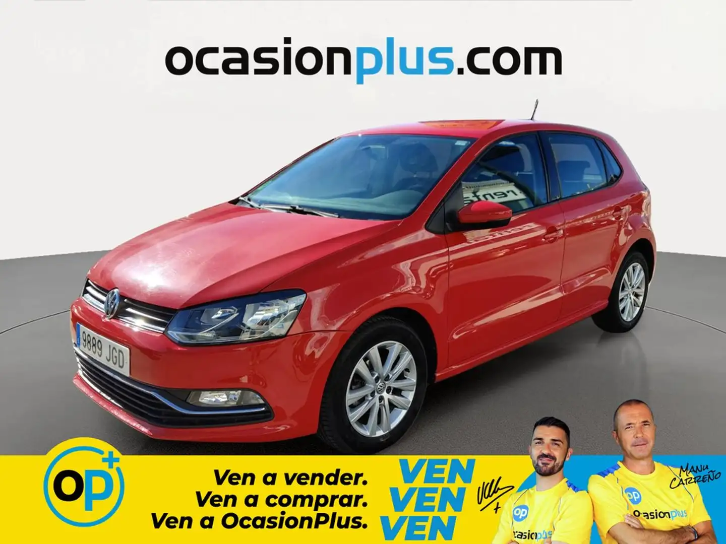 Volkswagen Polo 1.2 TSI BMT Advance 66kW Rojo - 1