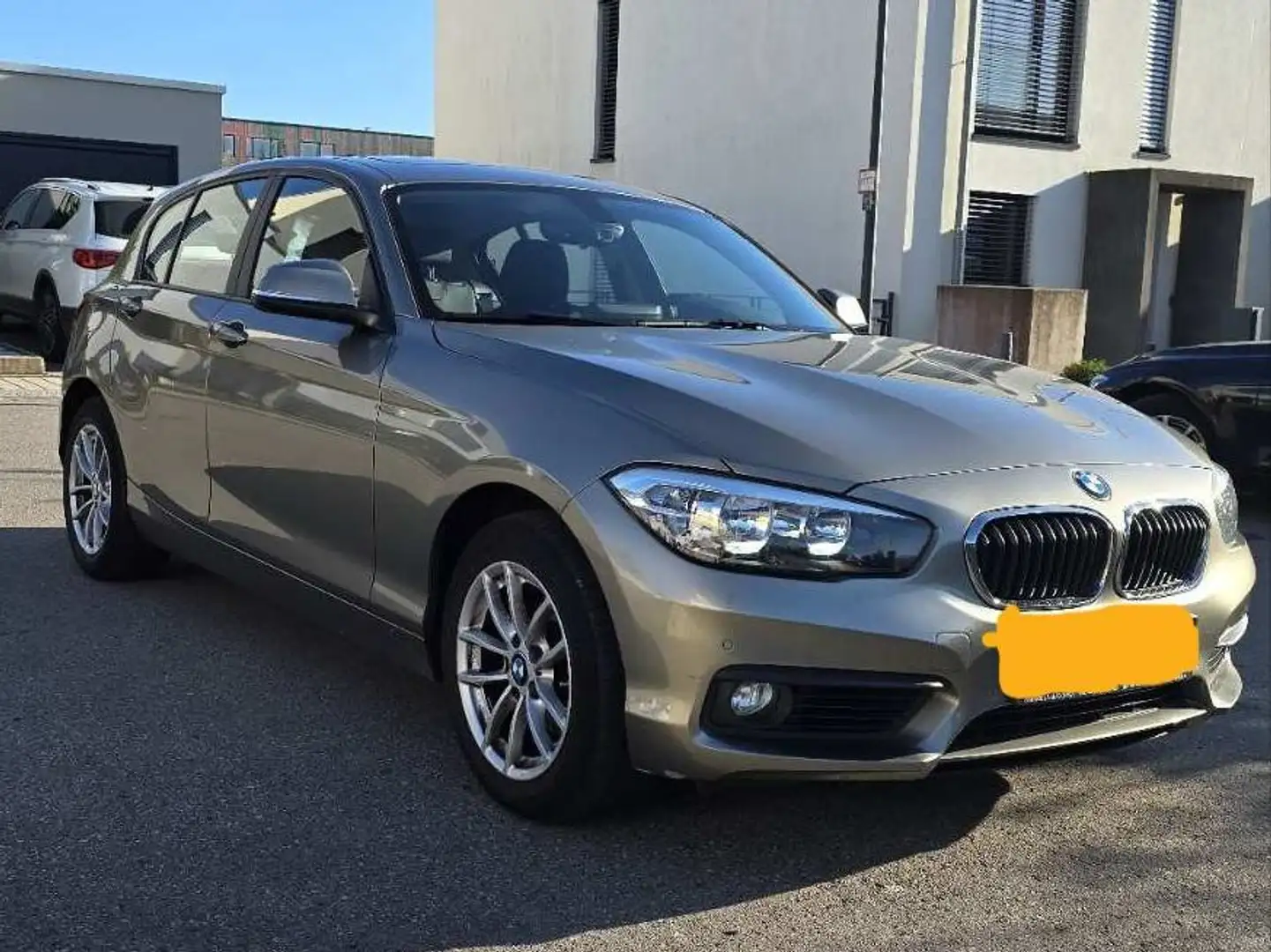 BMW 118 118d Aut. Argent - 2