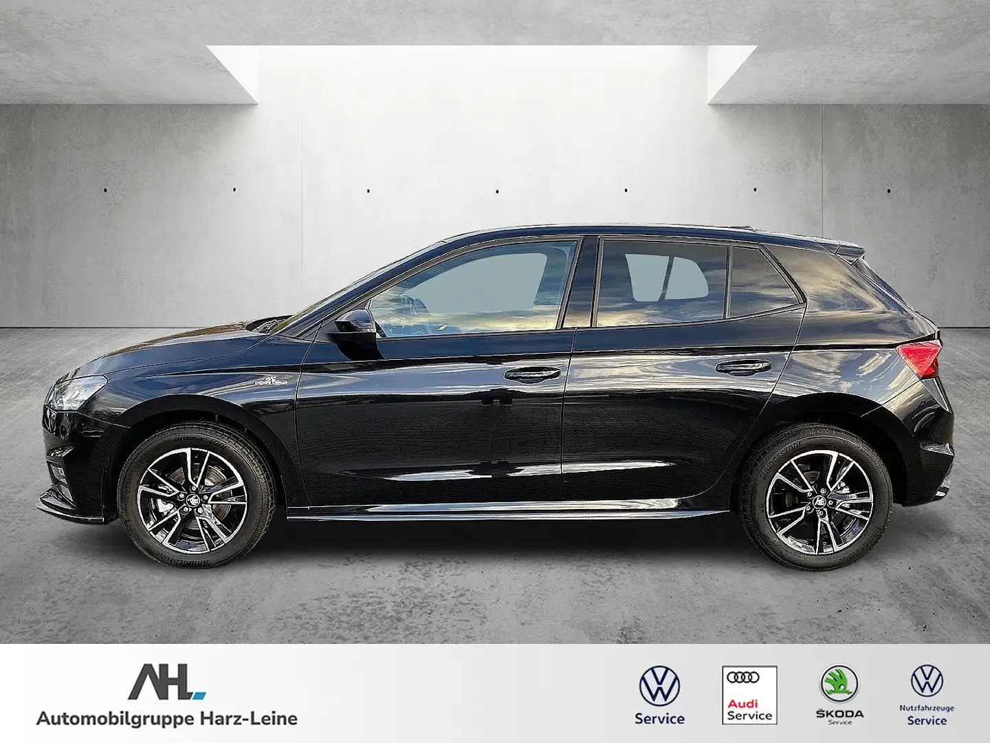 Skoda Fabia 1.0 TSI "Monte Carlo" DSG/LED/RFK/PDC/GRA Schwarz - 2