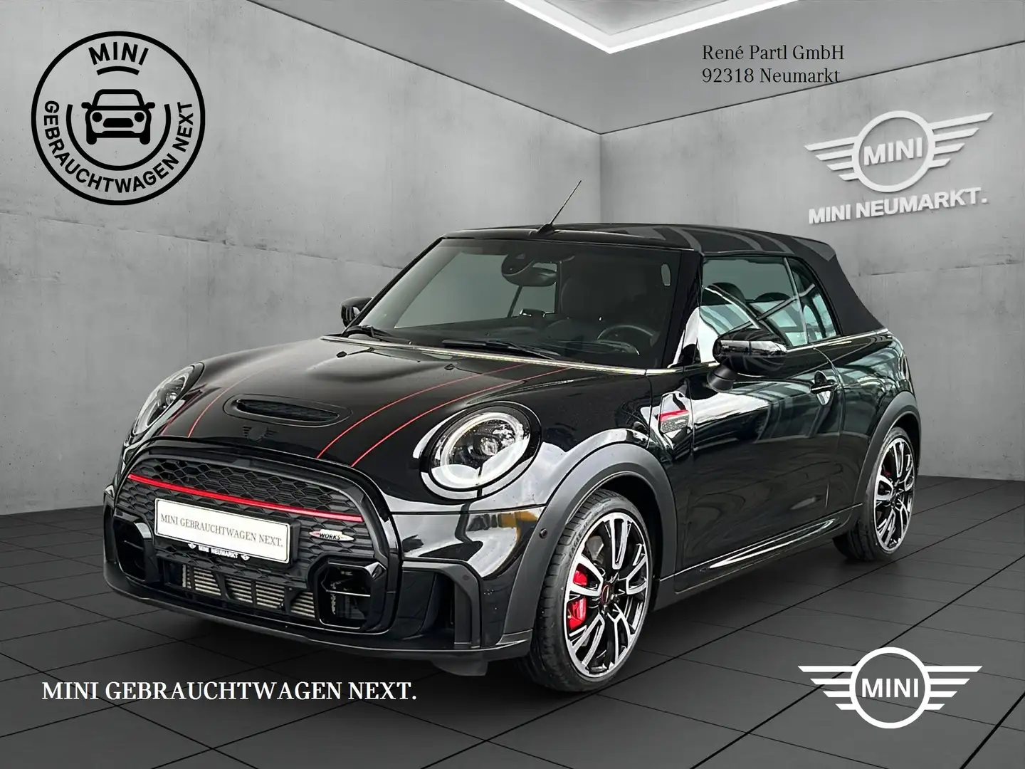 MINI John Cooper Works Cabrio John Cooper Works Cabrio Navi LED ACC RFK HUD Nero - 1