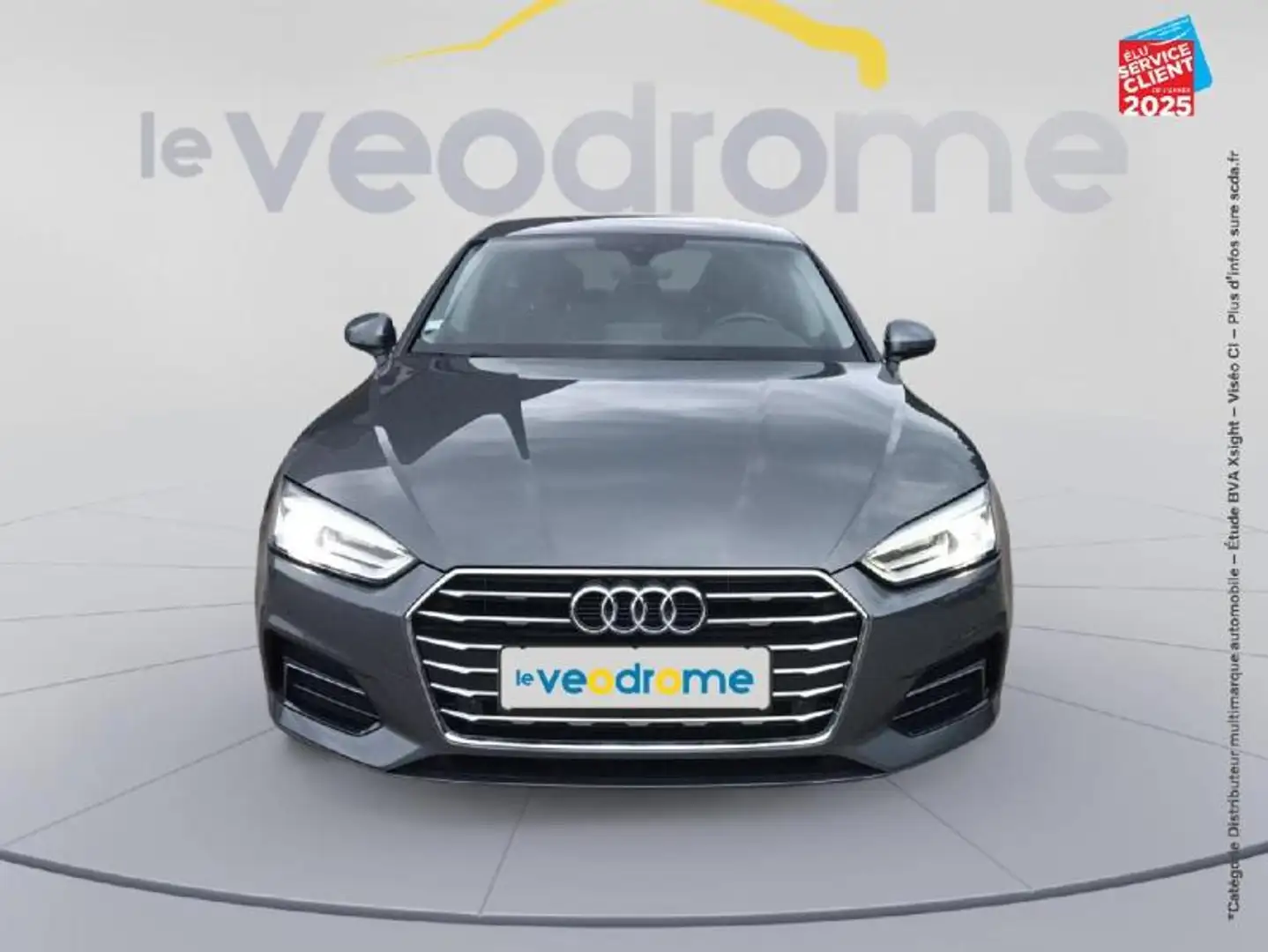 Audi A5 2.0 TDI 190ch Design S tronic 7 Gris - 2