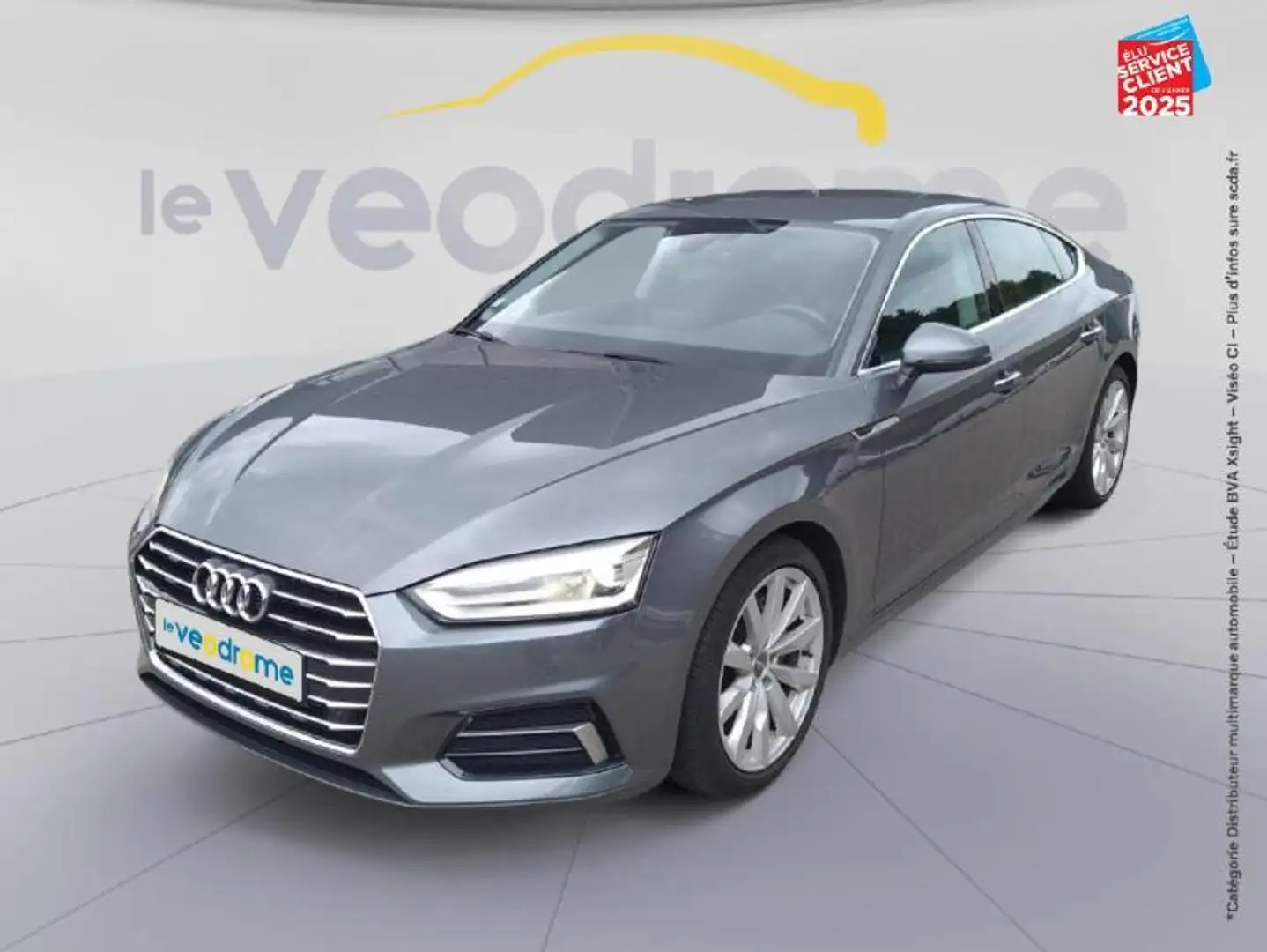 Audi A5 2.0 TDI 190ch Design S tronic 7 Gris - 1