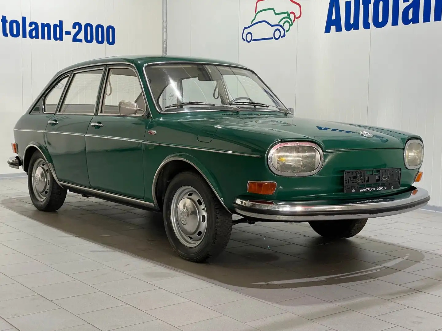 Volkswagen 411 L Automatik - Original Scheckheft-Wertanlage Verde - 1