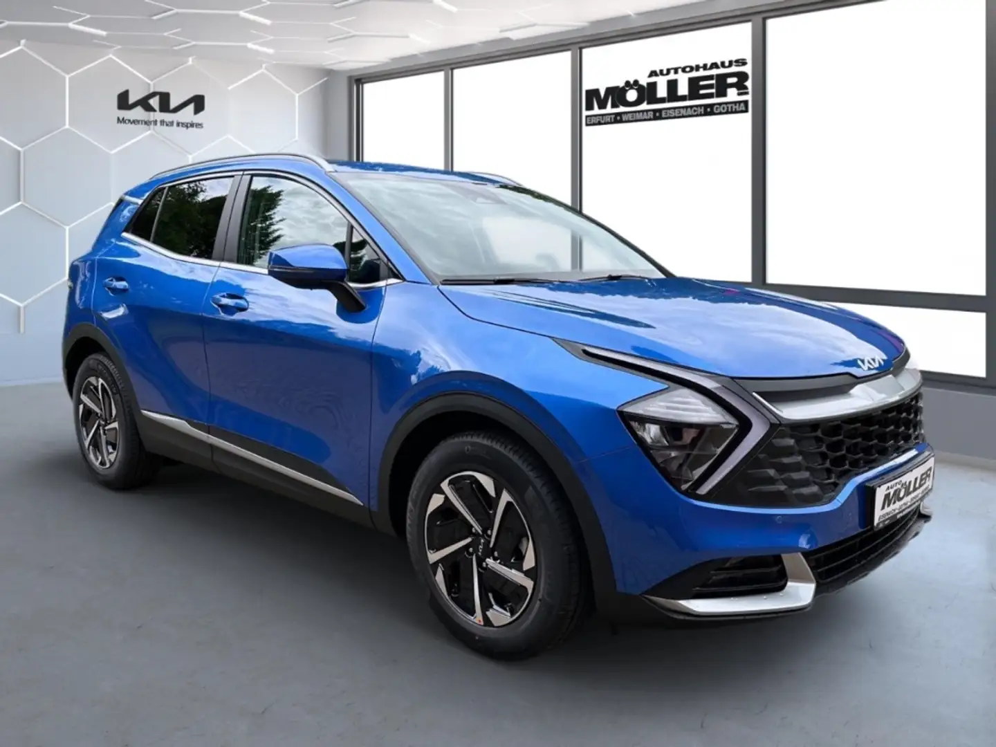 Kia Sportage Vision 1.6T DCT7 Komfort Kamera Navi LED Blau - 2