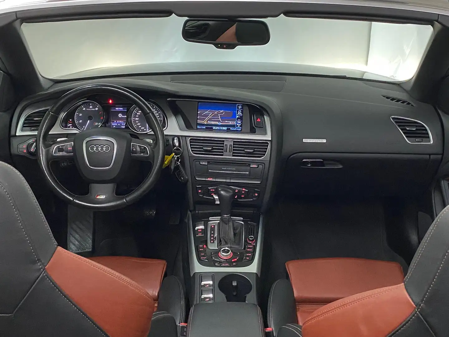 Audi S5 A5 Cabriolet 3.0 TFSI S5 quattro RS Stoelen Vol le Black - 2