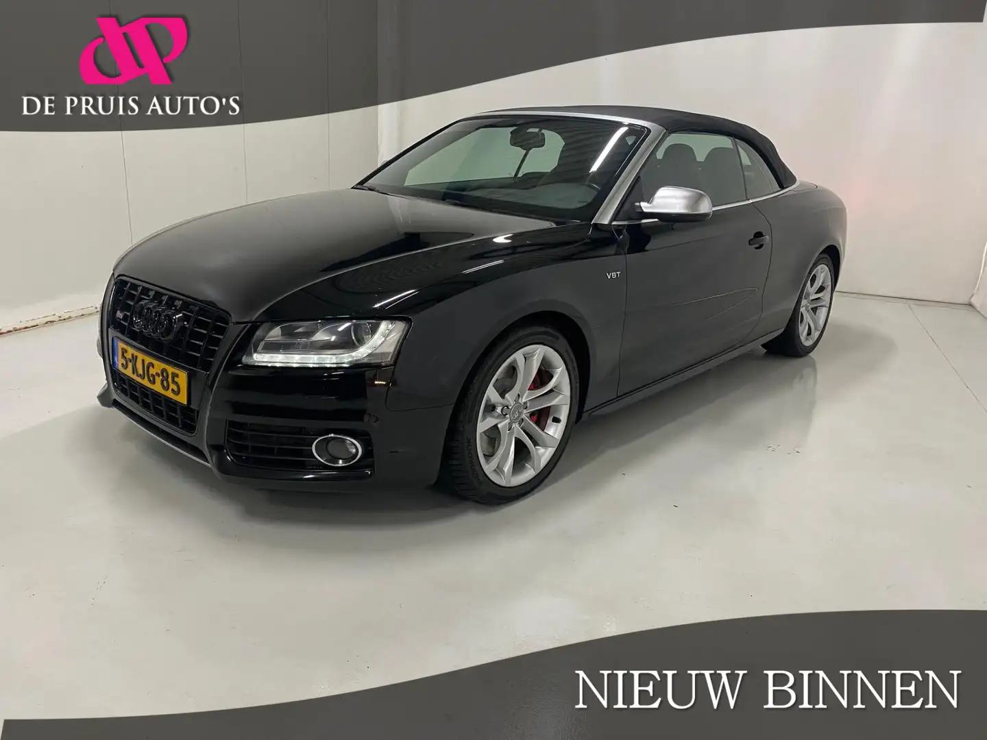 Audi S5 A5 Cabriolet 3.0 TFSI S5 quattro RS Stoelen Vol le Zwart - 1