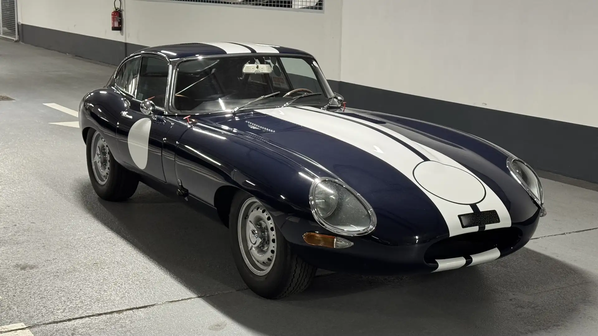 Jaguar E-Type JAGUAR Type E 3.8L Blau - 1