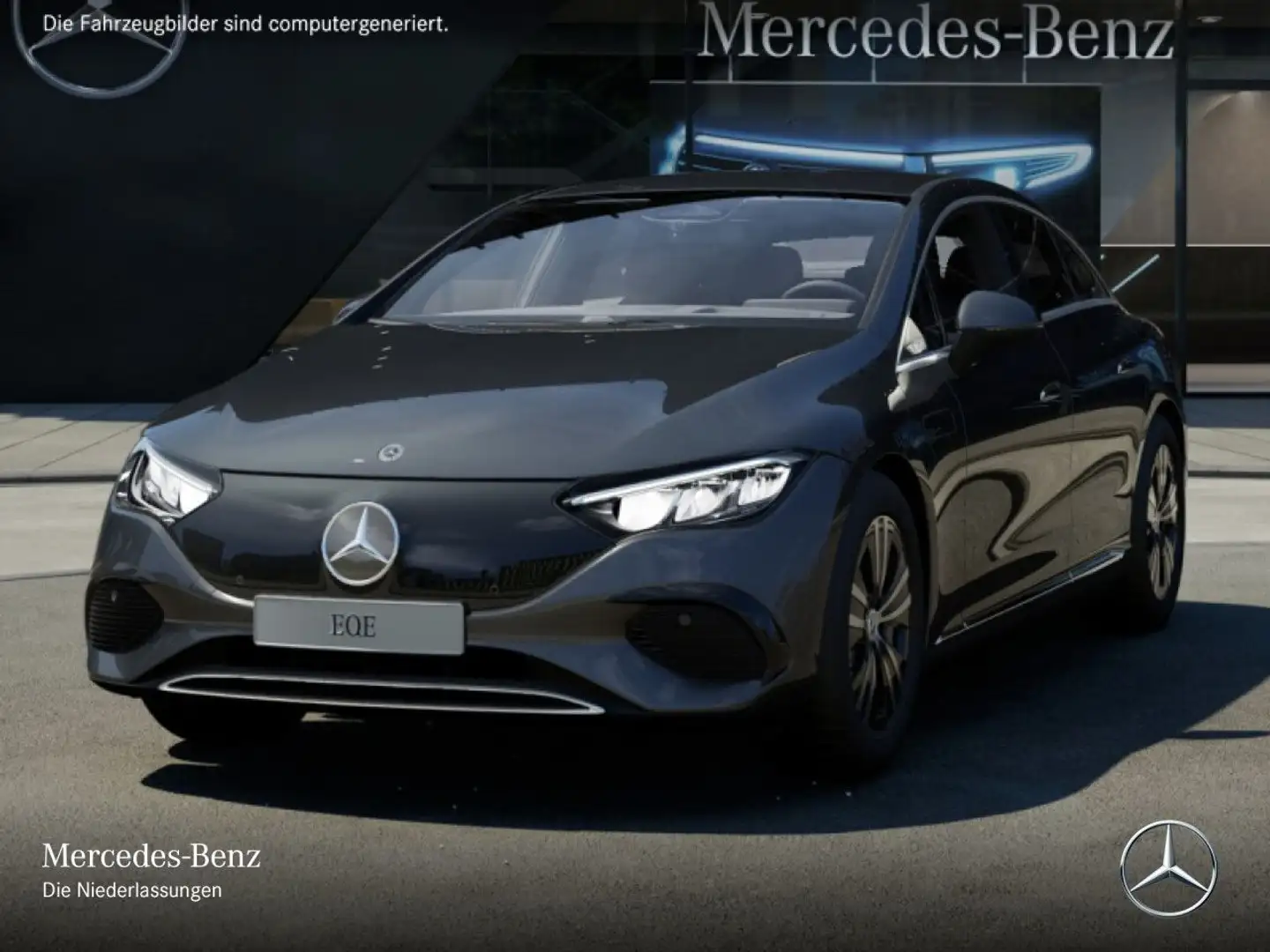 Mercedes-Benz EQE 300 Avantgarde WideScreen Airmat Burmester HUD Grau - 2