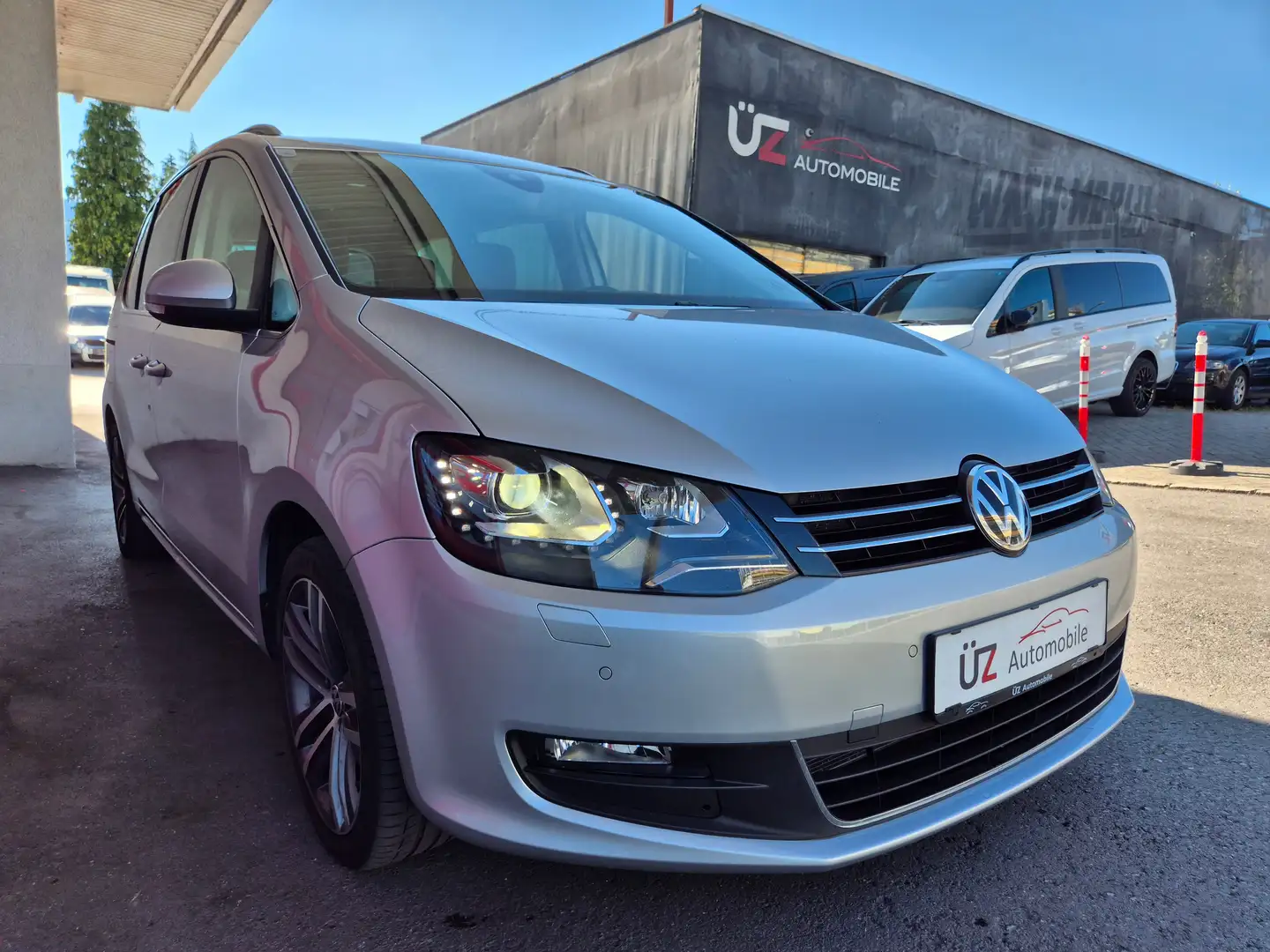 Volkswagen Sharan *** 1. Besitz *** 6 Sitzer Comfortline 4Motion Grau - 2