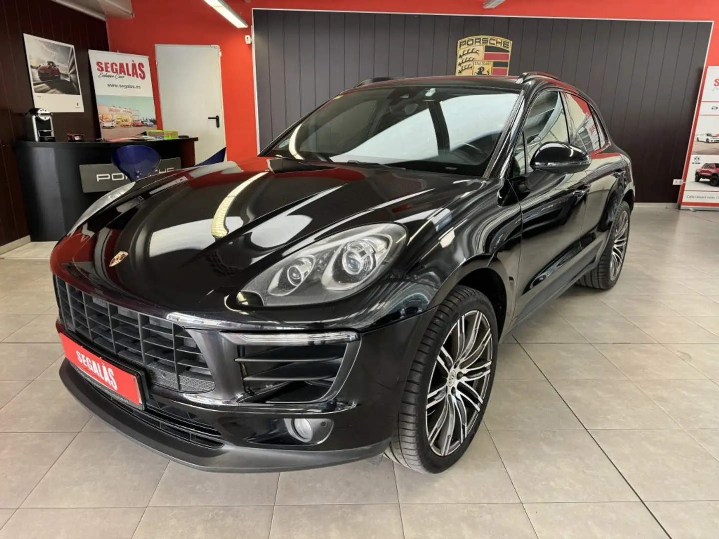 Porsche Macan S Diesel (9.75) Aut. Schwarz - 2