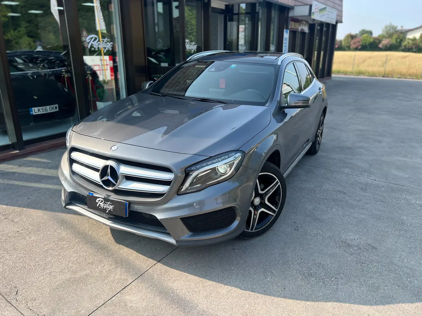 Mercedes-Benz GLA 250 GLA 250 Premium 4matic FULL TETTO Grigio - 1
