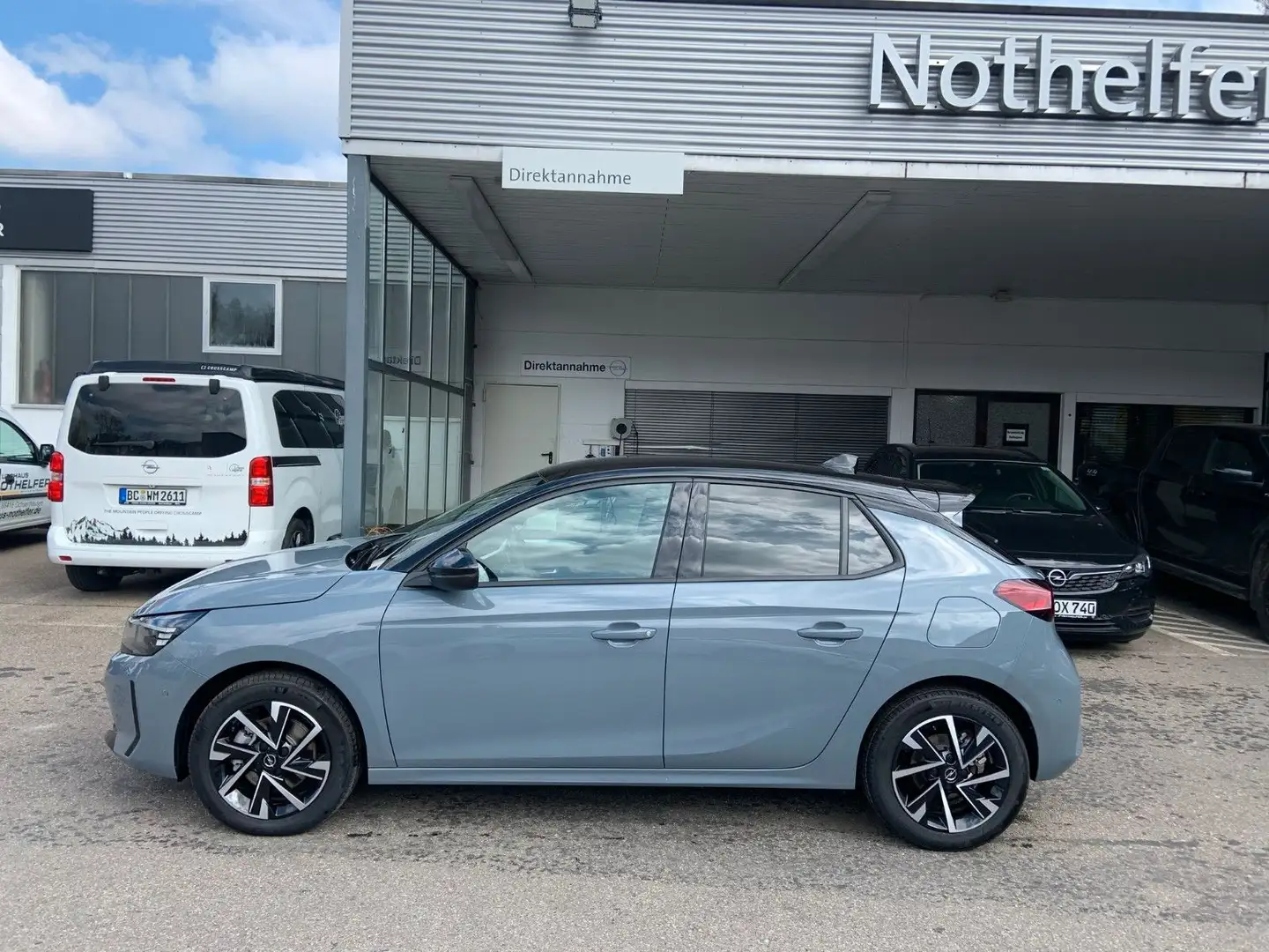 Opel Corsa F GS 1.2 DIT 101 PS 6 Gang 5 JahreGarantie Gris - 1