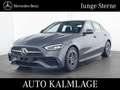 Mercedes-Benz C 180 C 180 AMG AHK+PANORAMA+MEMORY+TOTWINKELASSISTENT Gris - thumbnail 1