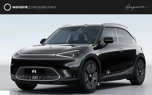 smart #1 Premium 66 kWh | Warmtepomp | 22 KW laden | Panora