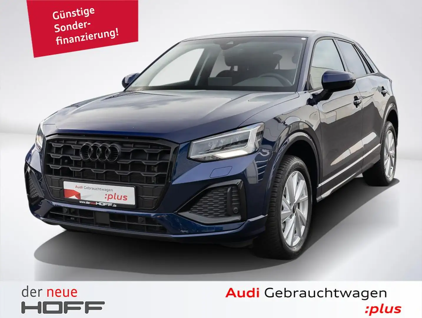 Audi Q2 advanced 35 TFSI Tempo Led Kamera GJR SH 17 Zoll Bleu - 1