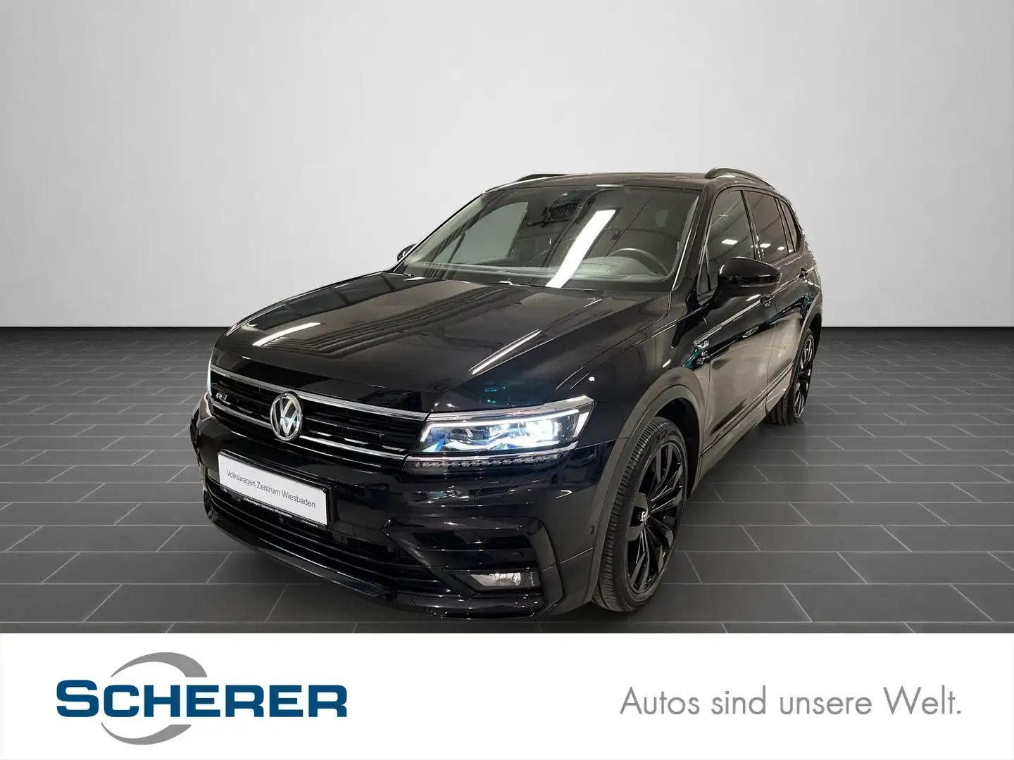 Volkswagen Tiguan Allspace 2.0 TDI DSG 4MOT. R-Line, Navi, Schwarz - 1