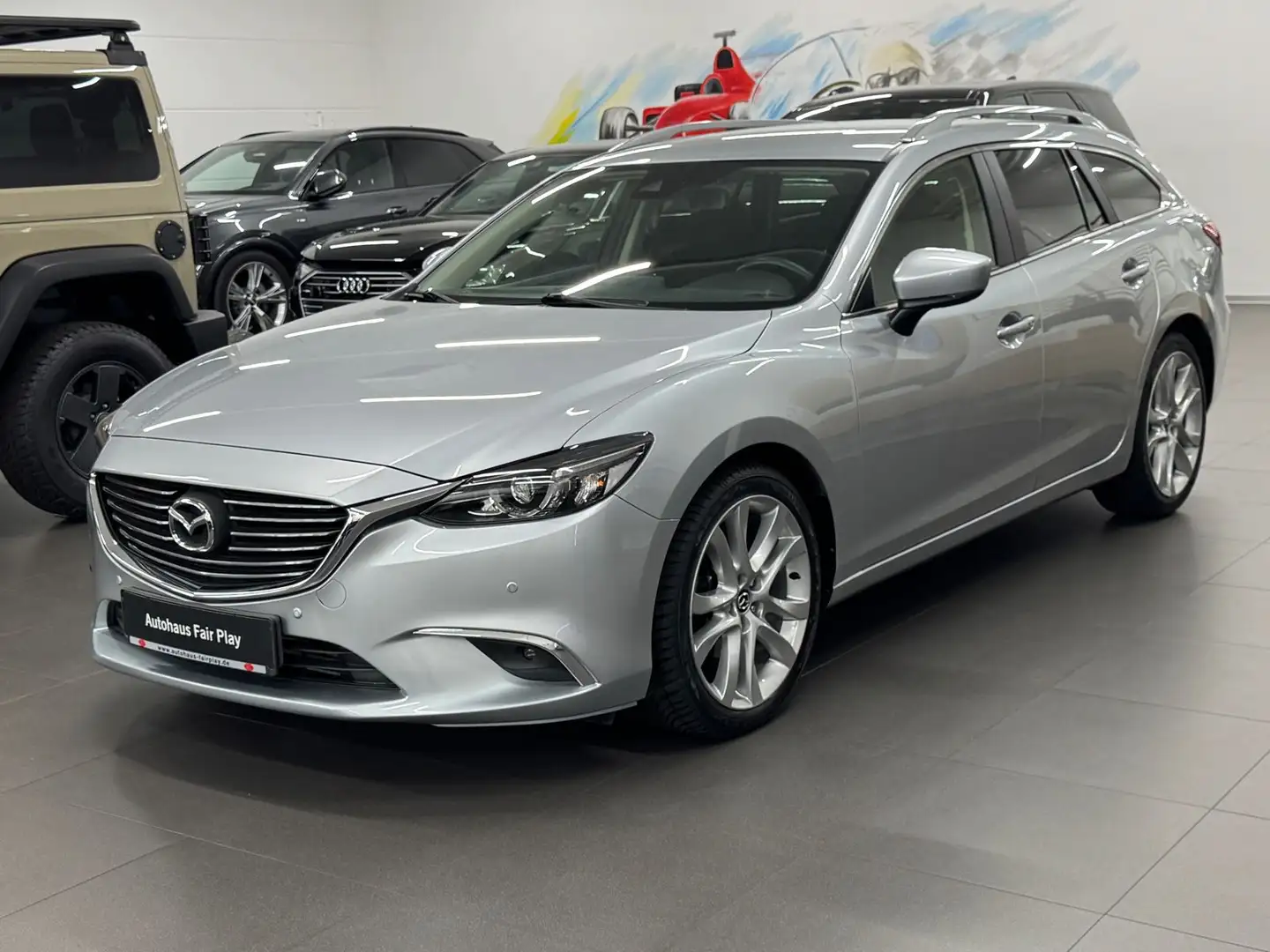 Mazda 6 Kombi Nakama LED/SHZ/KAMERA/NAVI/U-FREI! Silber - 1