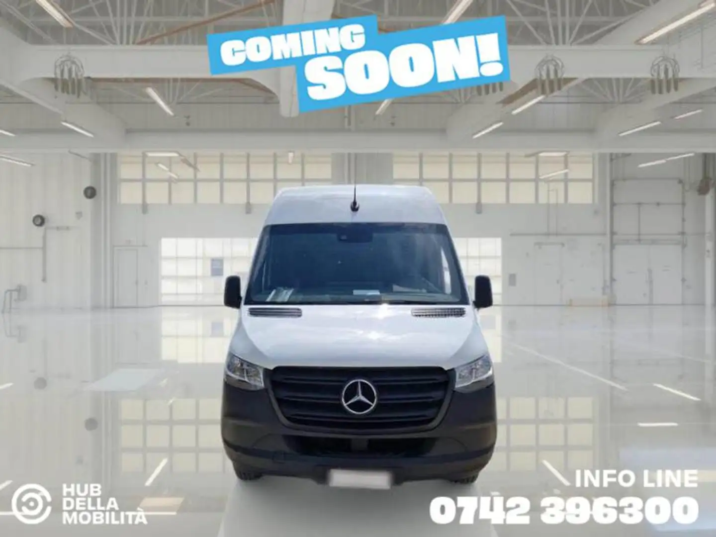 Mercedes-Benz Sprinter F43L/35 416 CDI RWD TA-RG Furgone-Ruote gemellate Bianco - 1