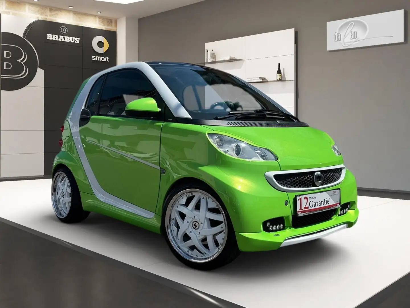 smart forTwo Carlsson BRABUS 72kW Navi Sitzheizung Vert - 2