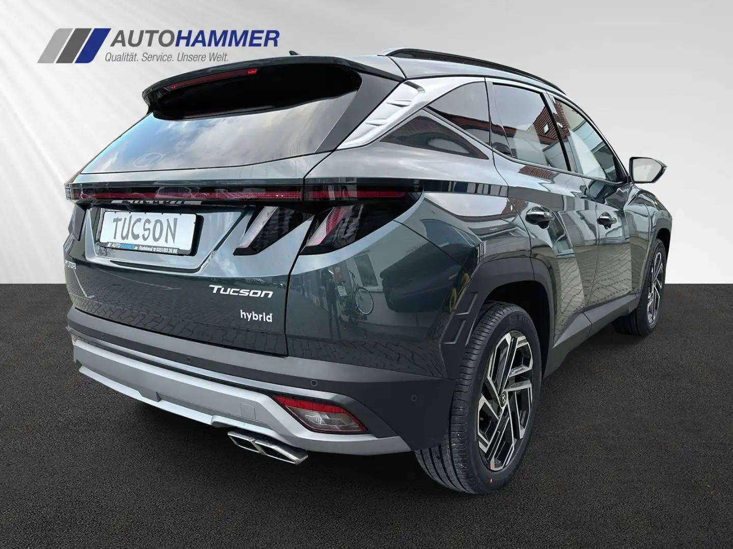 Hyundai TUCSON Hybrid 2WD PRIME 19'' Leder Memory Dig.Ke Grün - 2