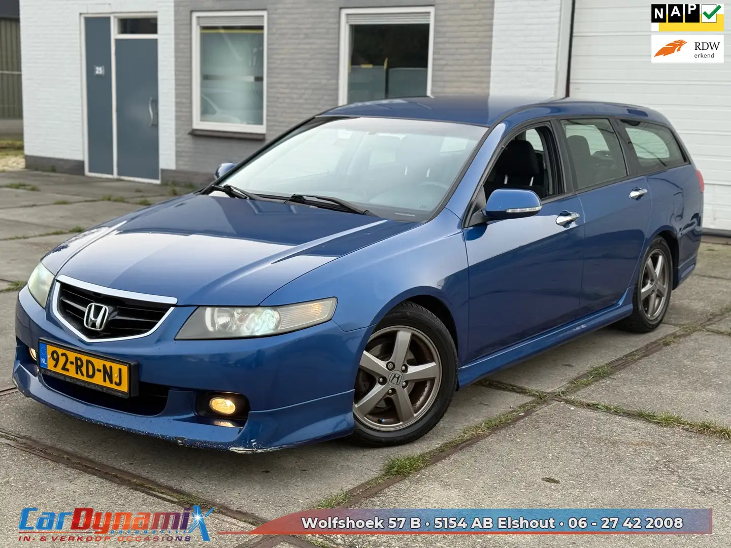 Honda Accord Tourer 2.0i Comfort | Airco | Xenon | LMV | APK Azul - 1