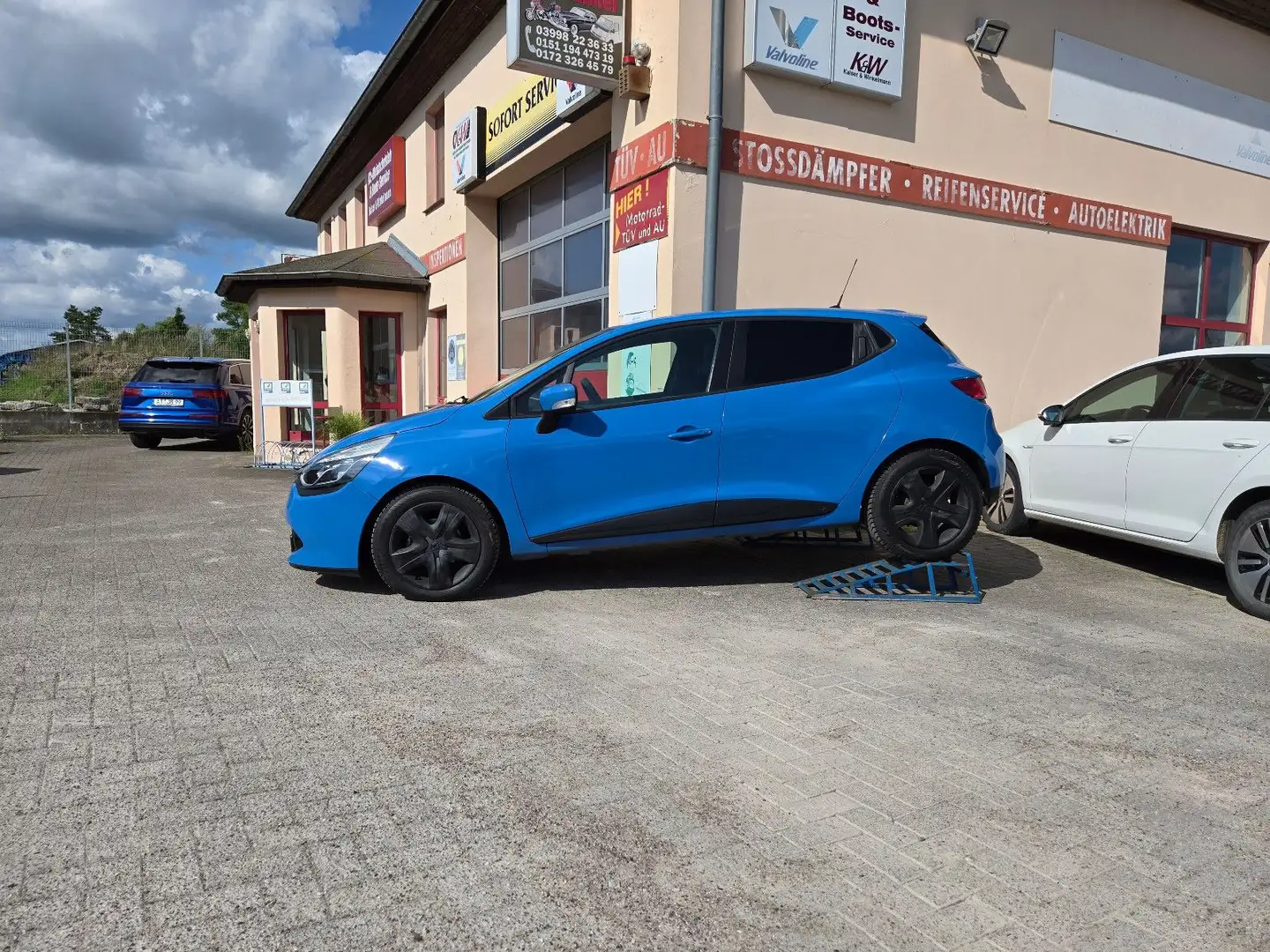 Renault Clio IV Dynamique**Scheckheft** Blau - 2
