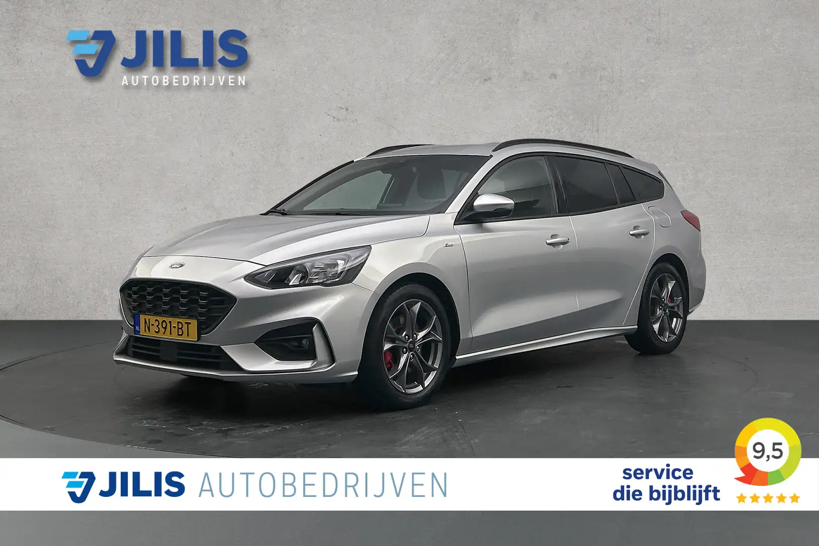 Ford Focus Wagon 1.0 EcoBoost ST Line X Business | Stoelverwa Grijs - 1