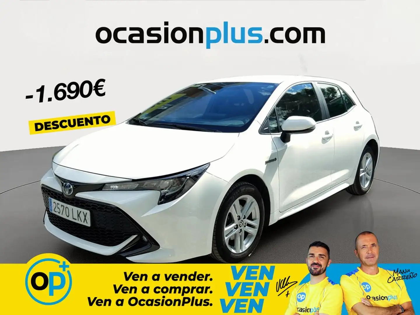 Toyota Corolla 125H Active Tech Blanco - 1