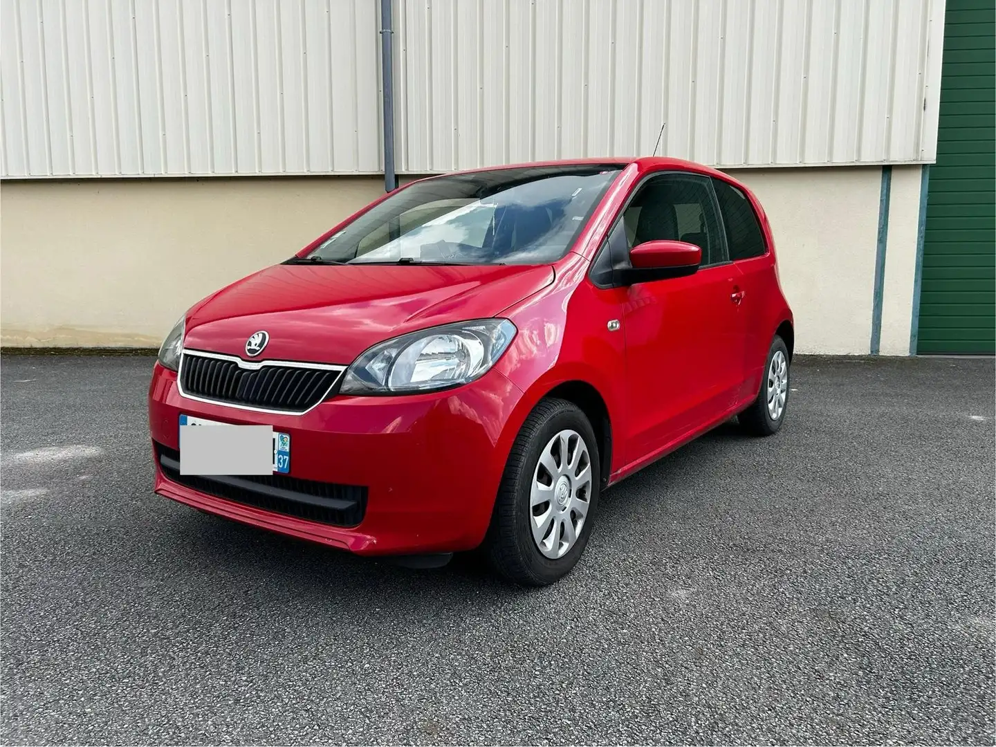 Skoda Citigo Citigo 1.0 12v MPI 60 ch Ambition Rojo - 1