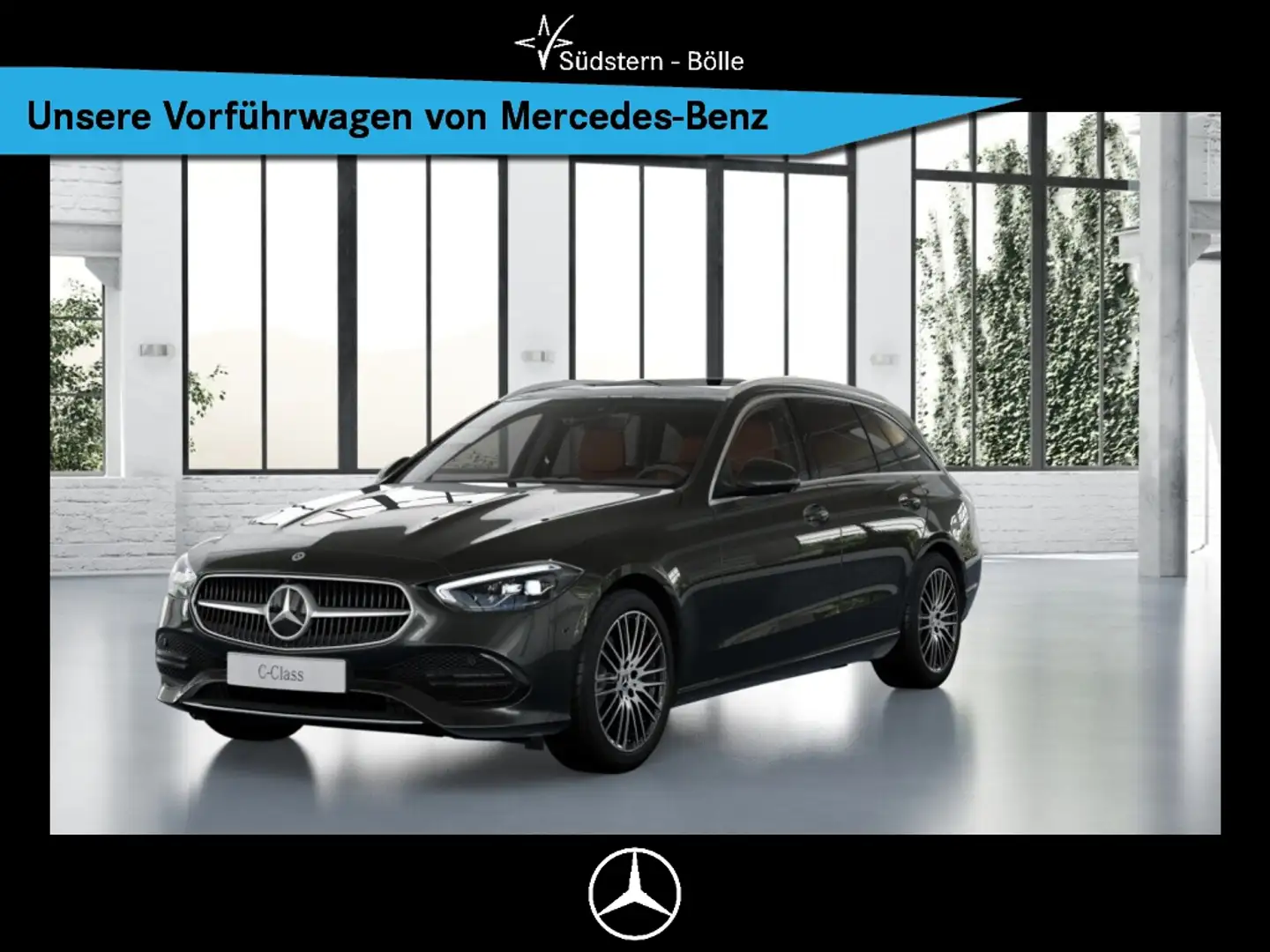 Mercedes-Benz C 200 d T AVANTGARDE+AMBIENTE+DISTRO+MEMORY+MBUX Grau - 1