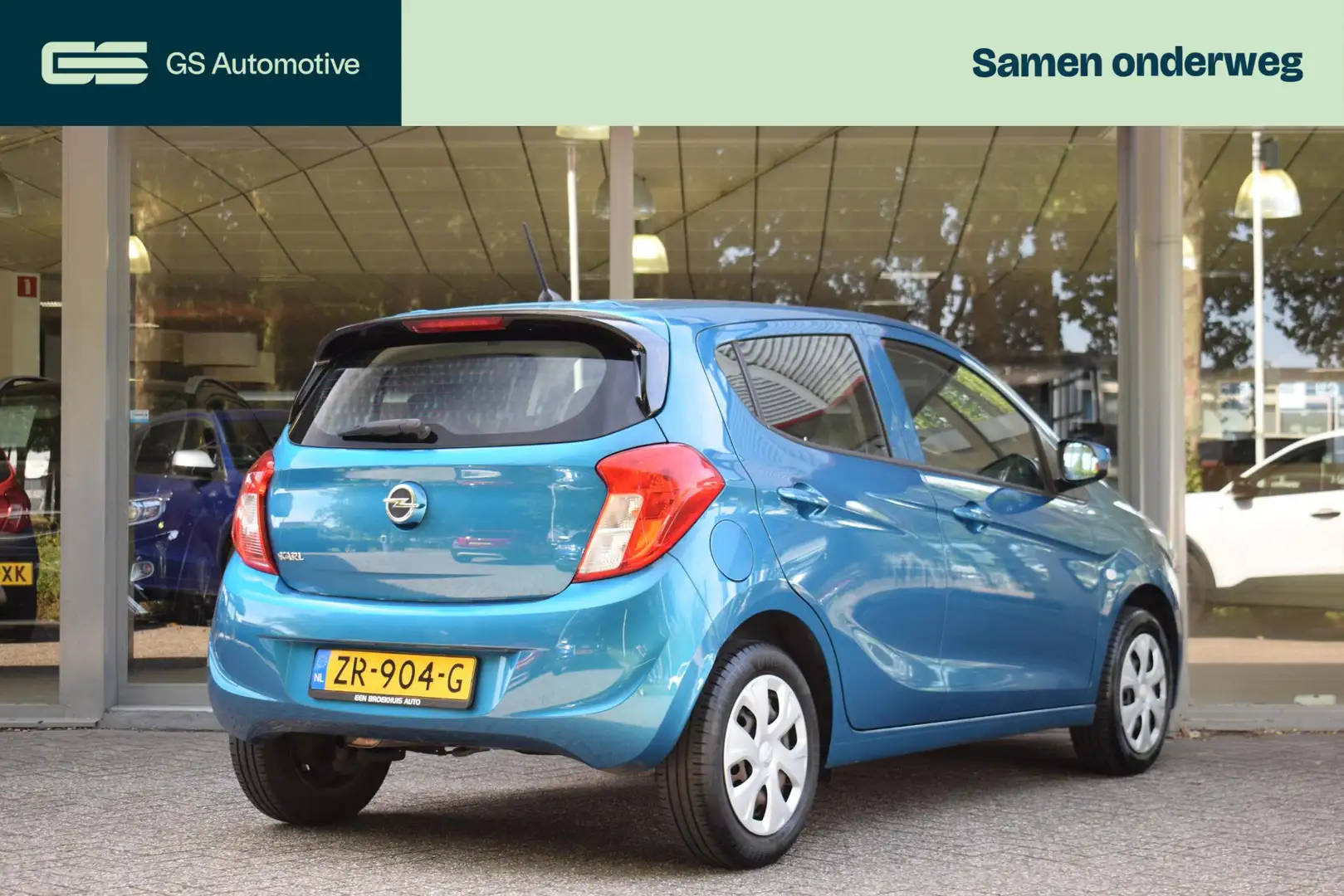 Opel Karl 1.0 ecoFLEX 120 Jr Edition met Airco/BT Tel/Cruise Blauw - 2