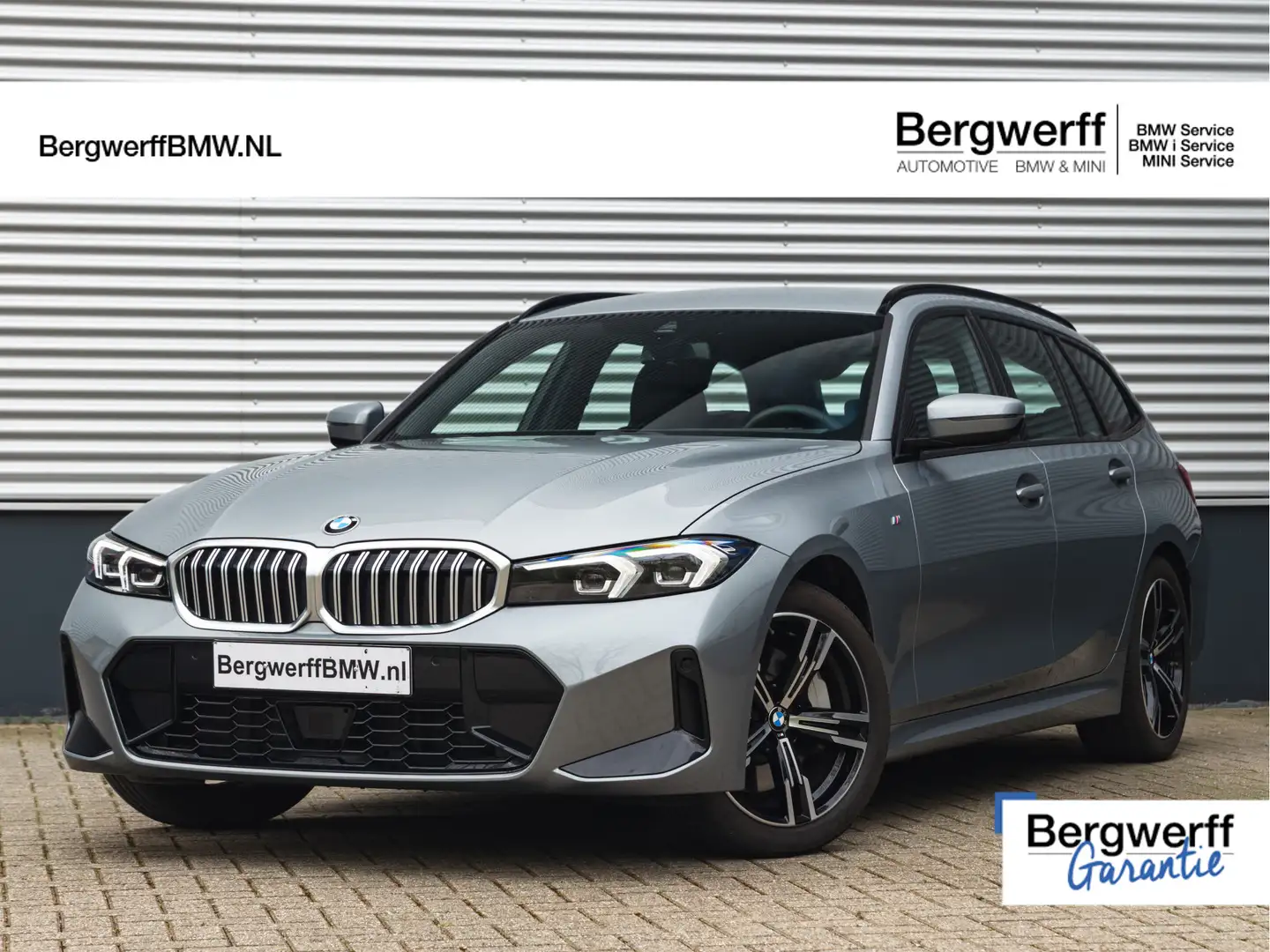BMW 330 3-serie Touring 330i xDrive - M-Sport - LCI 2 - AC Grijs - 1