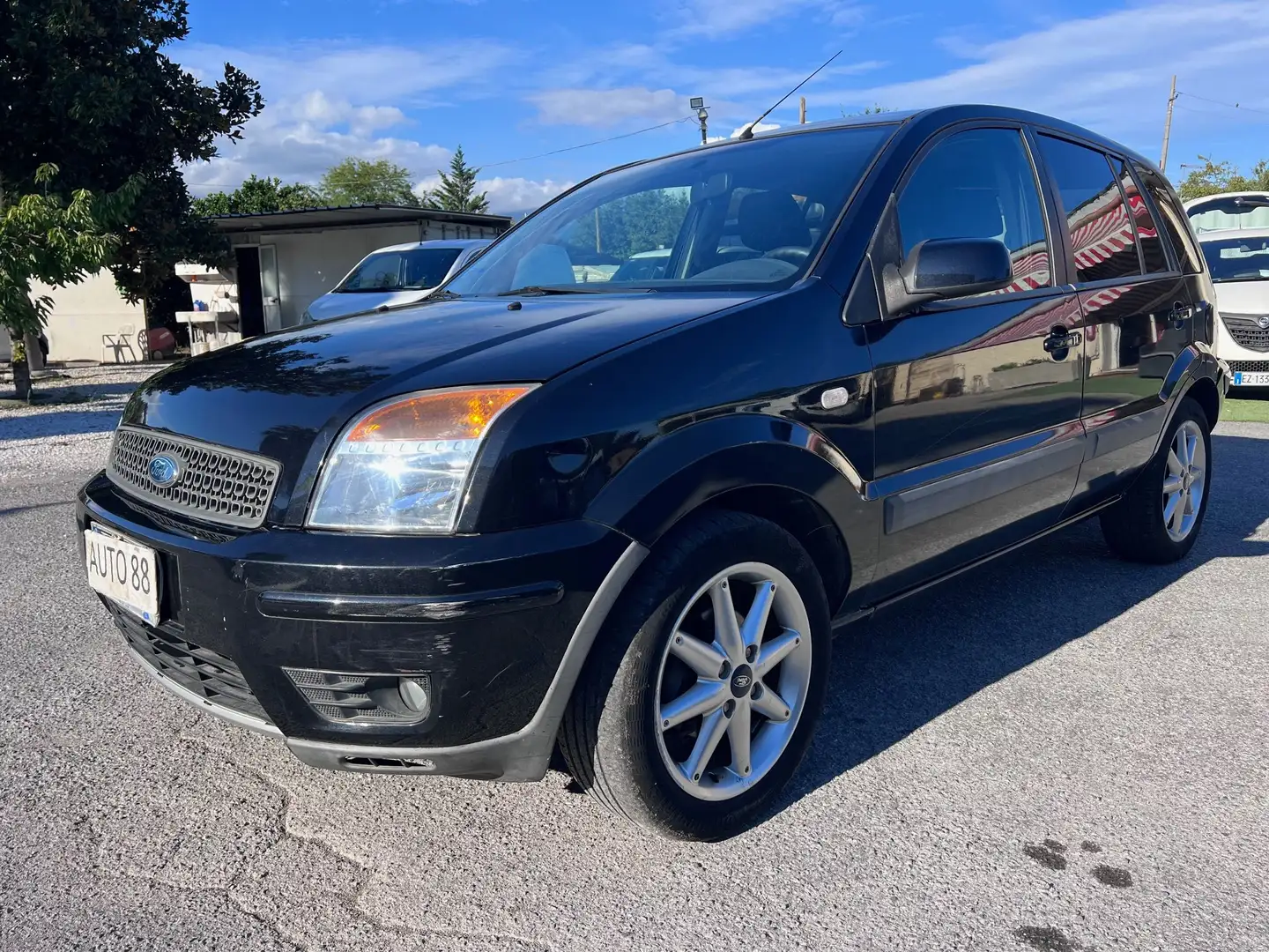 Ford Fusion Fusion II 2006 1.4 tdci + Negro - 1