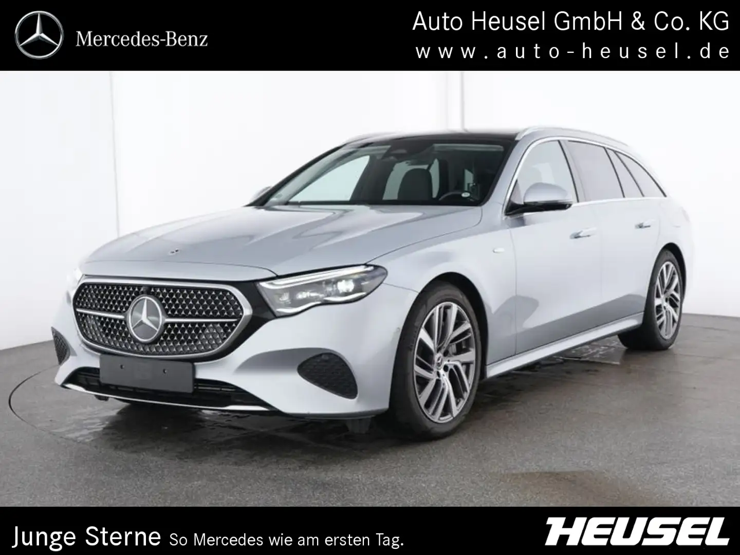 Mercedes-Benz E 300 de T Avantgarde *Pan.Schd.*AHK*Adv.Plus-P* Plateado - 1