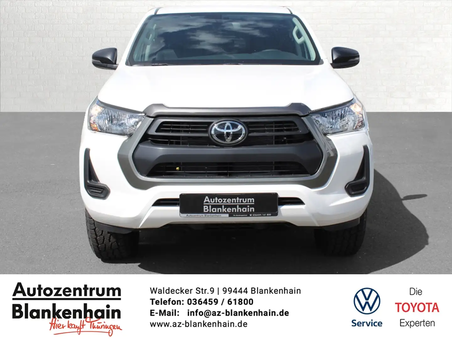 Toyota Hilux 2,8 D-4D Double Cab 4x4 ACC*SHZ*Kamera* Weiß - 2