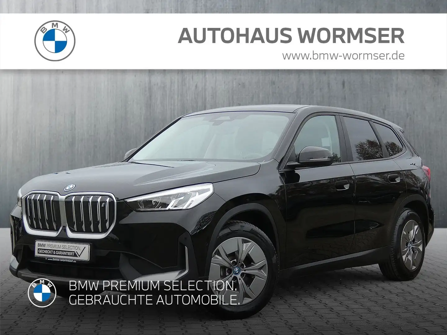 BMW iX1 xDrive30 DAB Pano.Dach Parkassistent AHK Schwarz - 1