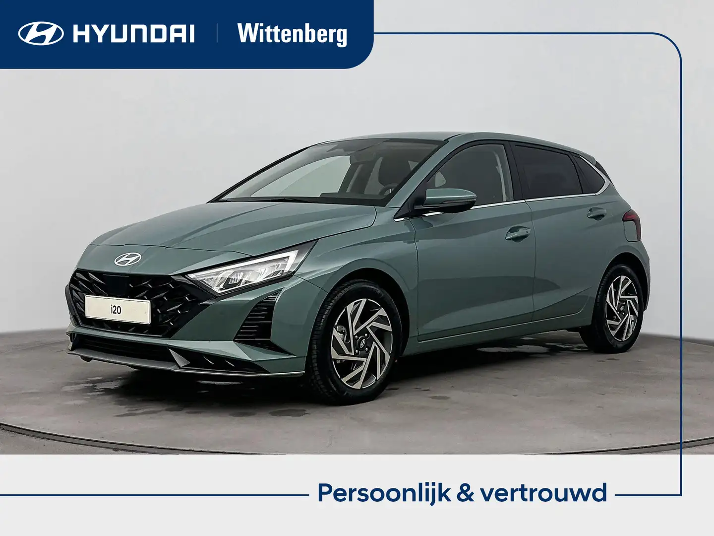 Hyundai i20 1.0 T-GDI Premium | Incl. €1000,- Wegrijbonus! | O Groen - 1