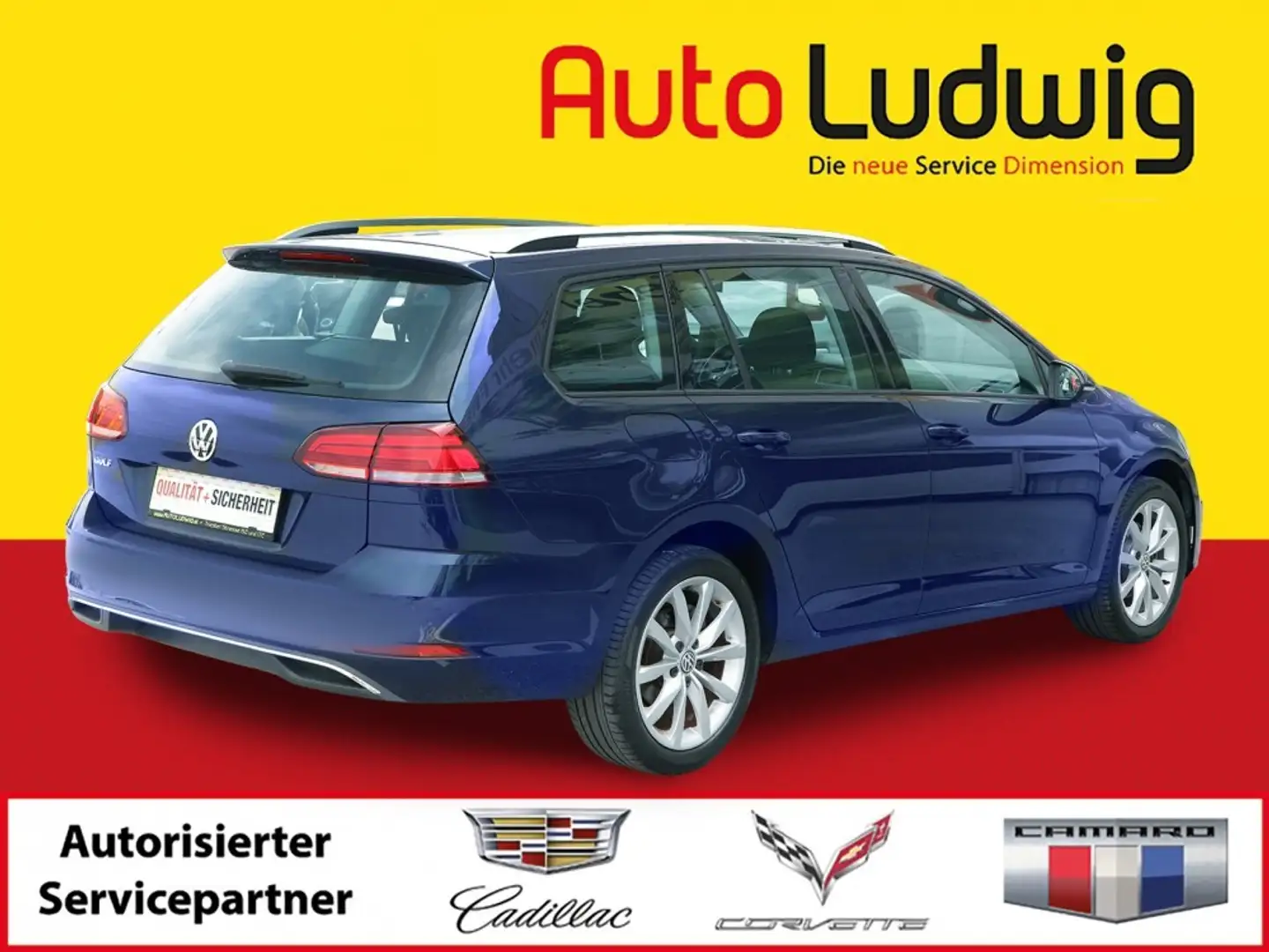 Volkswagen Golf Variant Comfortline 1,0 TSI*PARKASSIST*LED*SHZ*TEMPOMAT Blauw - 2