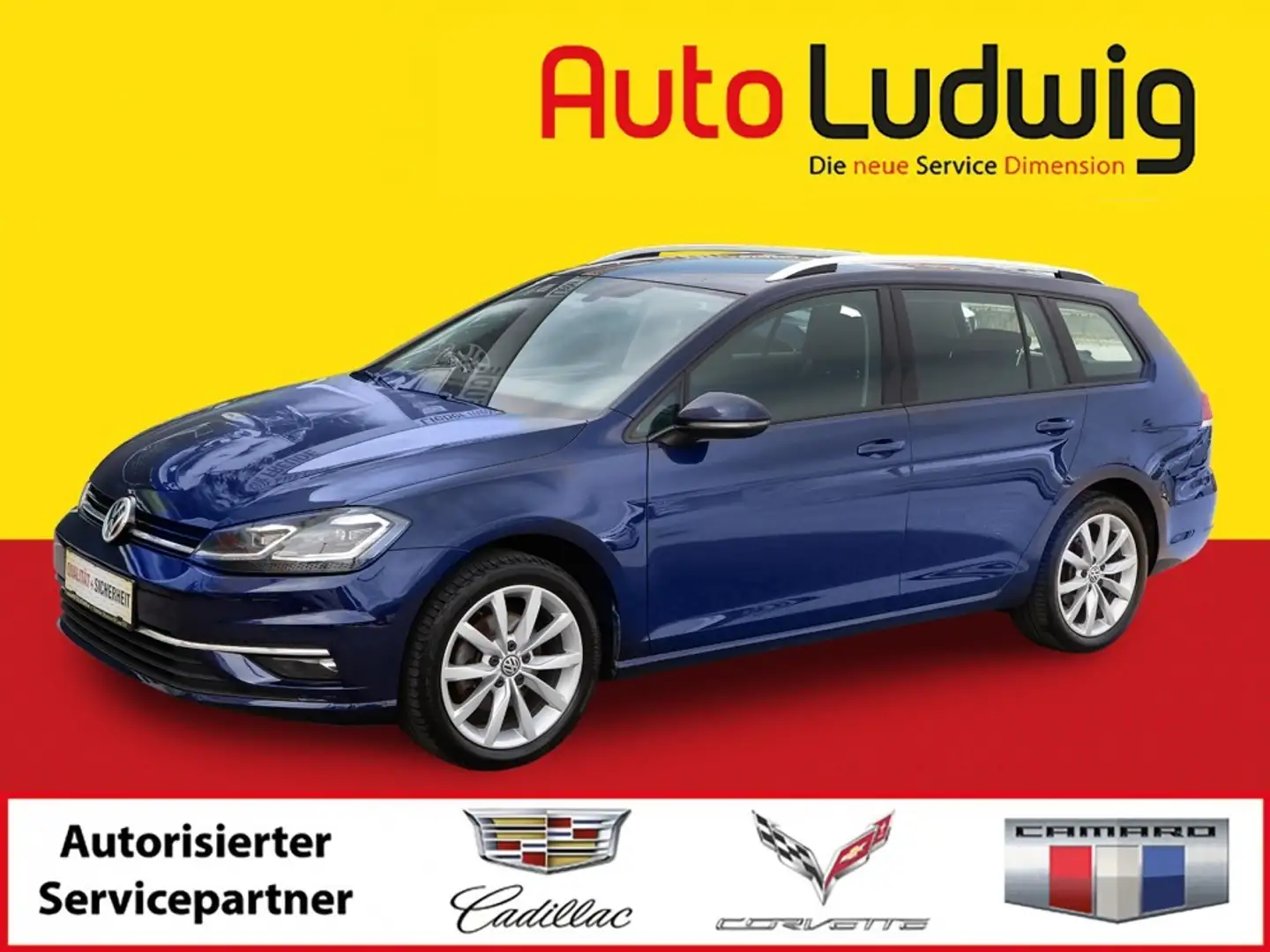 Volkswagen Golf Variant Comfortline 1,0 TSI*PARKASSIST*LED*SHZ*TEMPOMAT Blauw - 1