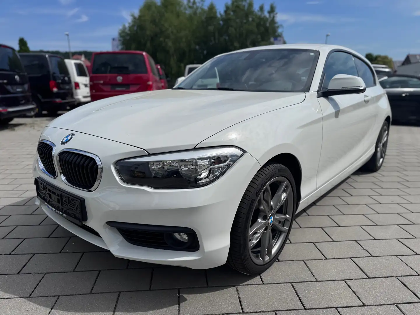 BMW 120 120 i Advantage/18"M-Felgen/Klimaautomatik/47000KM Blanco - 1