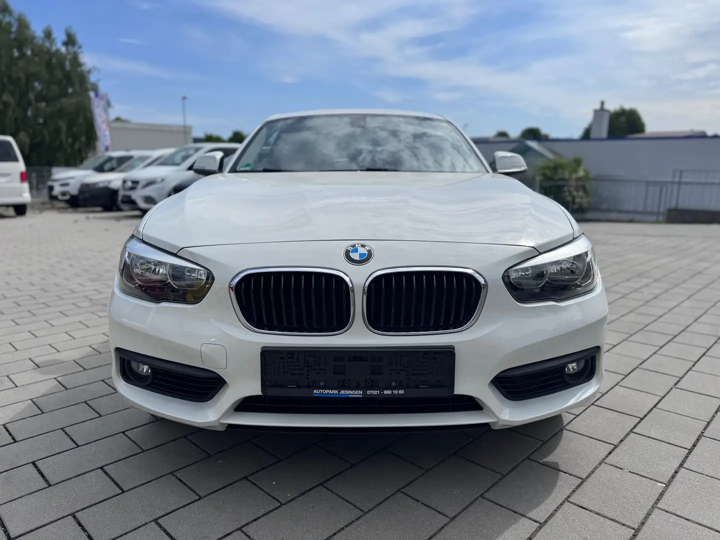 BMW 120 120 i Advantage/18"M-Felgen/Klimaautomatik/47000KM Blanco - 2