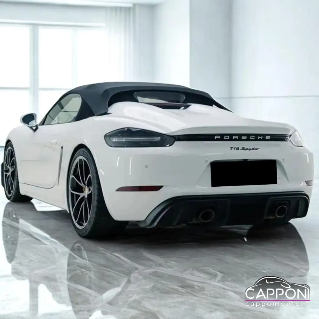Porsche 718 Spyder Boxster 2.0 Blanc - 2