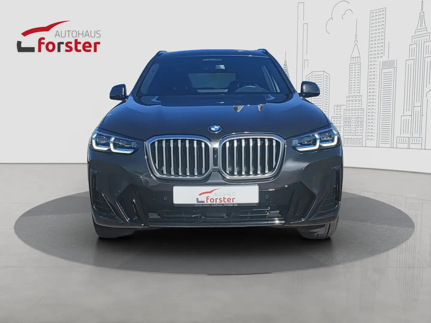 BMW X3 xDrive 30d M Sport Laser HUD Panodach AHK Nero - 2