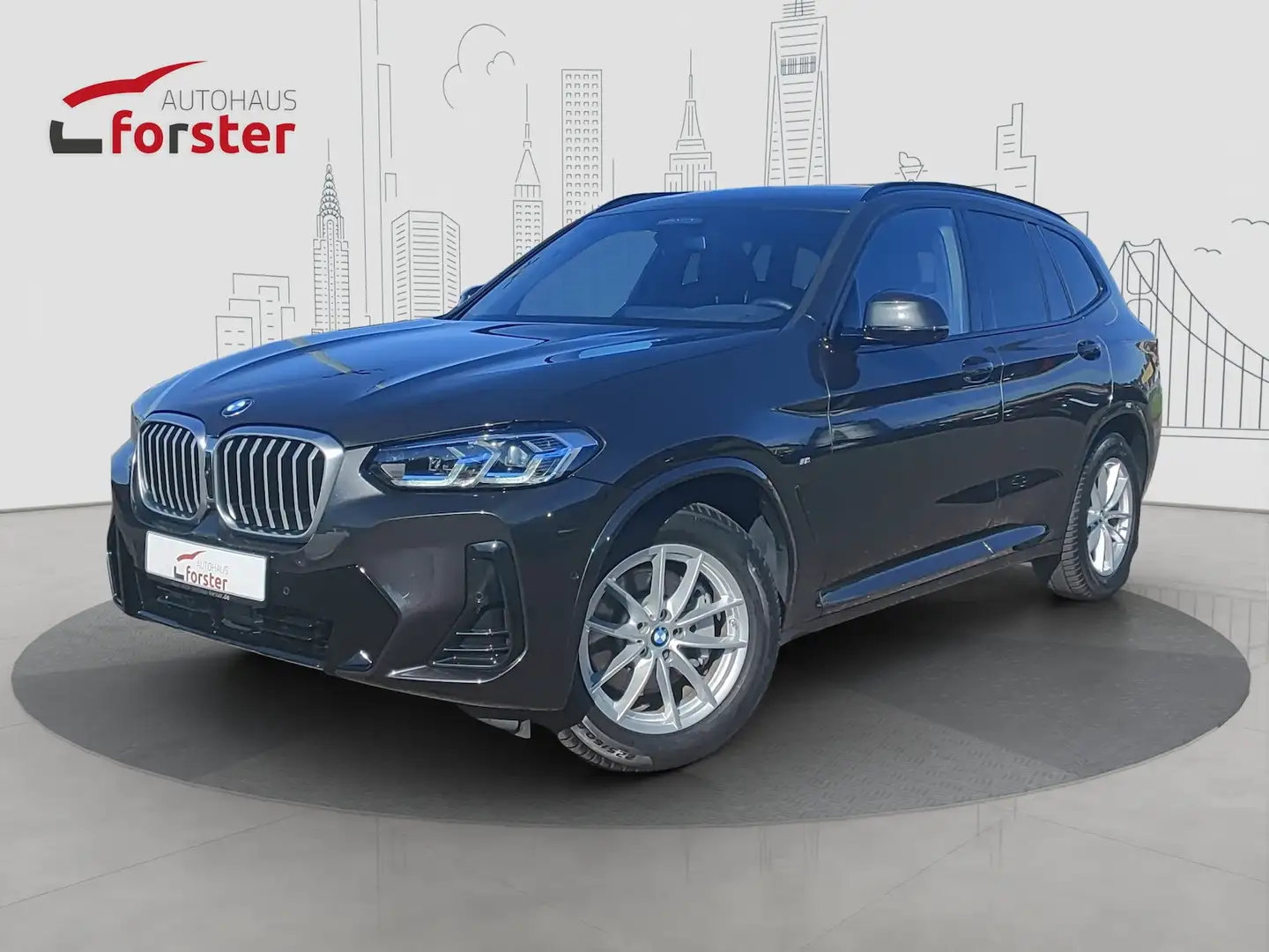 BMW X3 xDrive 30d M Sport Laser HUD Panodach AHK Nero - 1